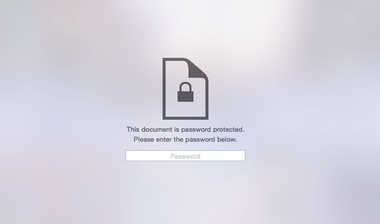 password protect file windows
