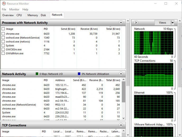 download the new for windows Network Monitor 8.46.00.10343