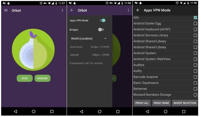 orbot tor browser for android hydraruzxpnew4af