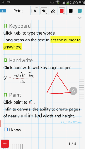 best hanswriting apps- fiiwrite