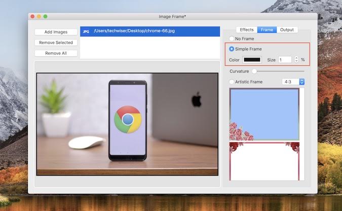 Add Border to Photos on macOS