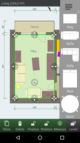 house planning app - Floor Plan Creator