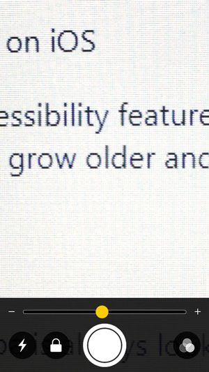 apps for old people- Magnifier