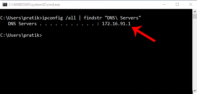 Find Out What DNS Server Am I Using? - TechWiser