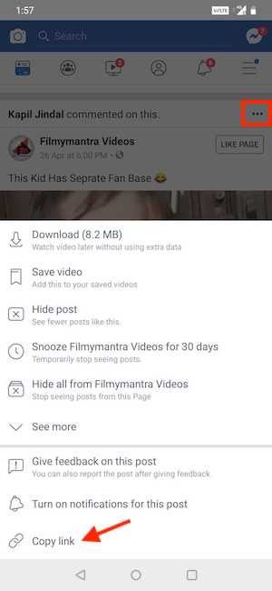 facebook now lets you save videos offline