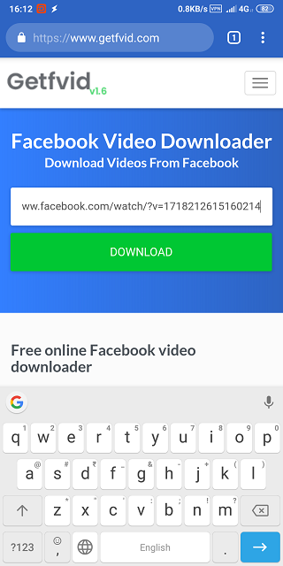 download facebook videos android 6