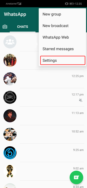 Stop People from Adding You to WhatsApp Groups- Settings