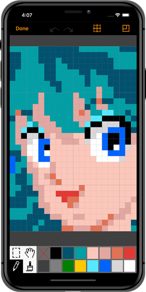 pixel art apps- pixel paint
