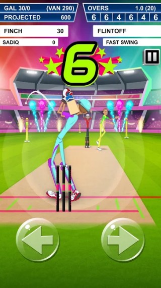 stick cricket batting
