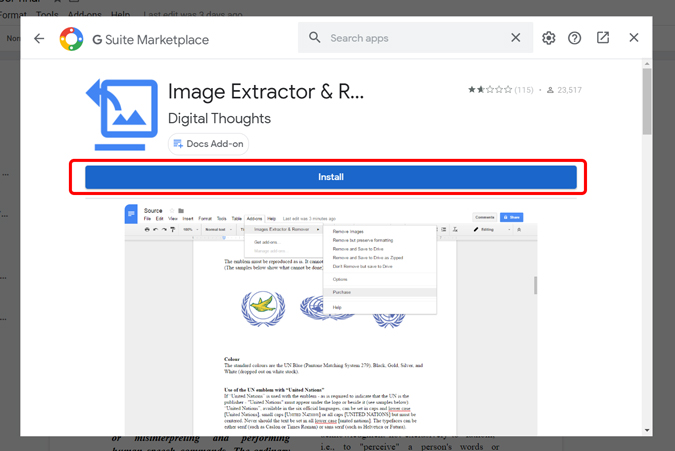 Installing Image Extractor and remover