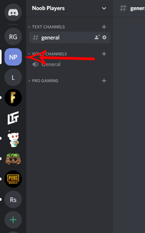 noob players server- set up afk channel on discord