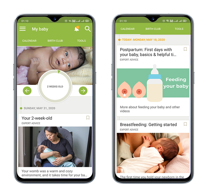 pregnancy tracker - best parenting apps