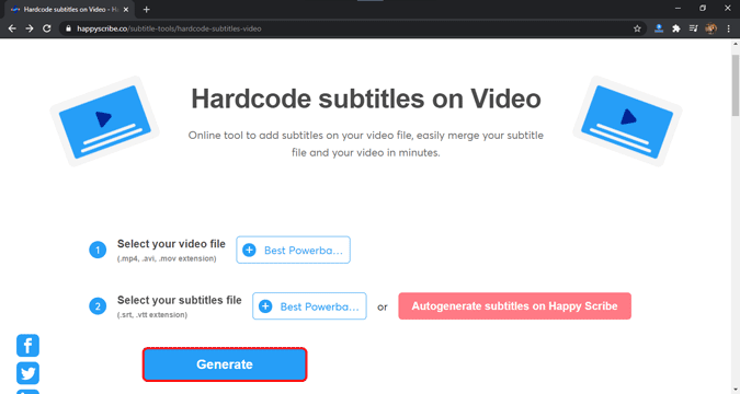 generate-hardcoded-subtitles