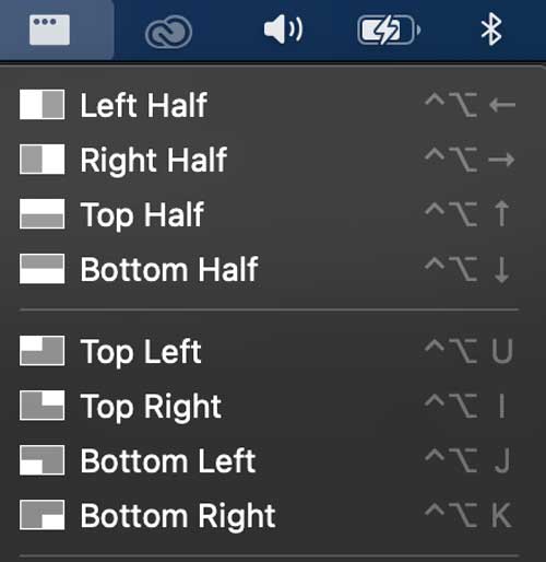rectangle app- snap windows on mac using keyboard shortcuts