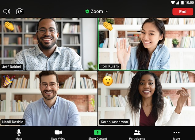 zoom group video call