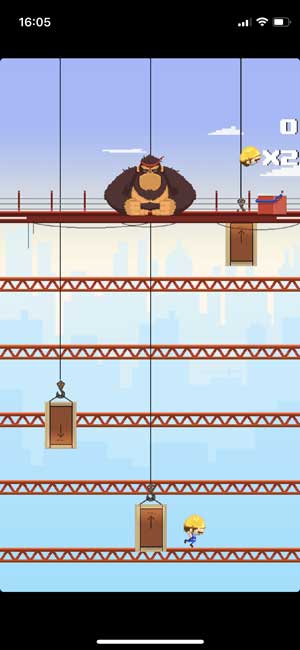 blocky kong game on iphone