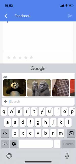 gboard gif feature