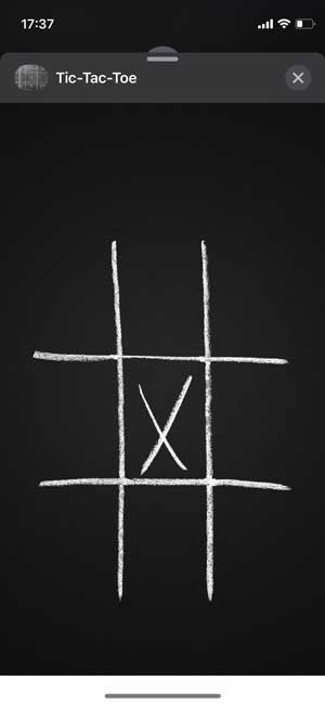 tic tac toe game for imessage