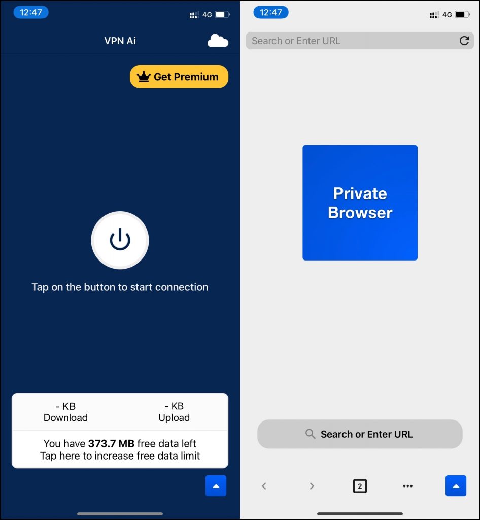 VPN Ai for iPhone