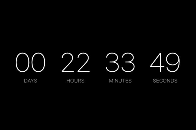 countdown timer macbook