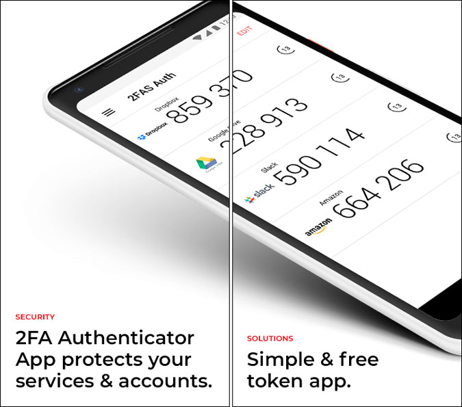 2fa authenticator for android settings