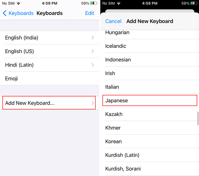 How to Use Japanese Keyboard on iPhone