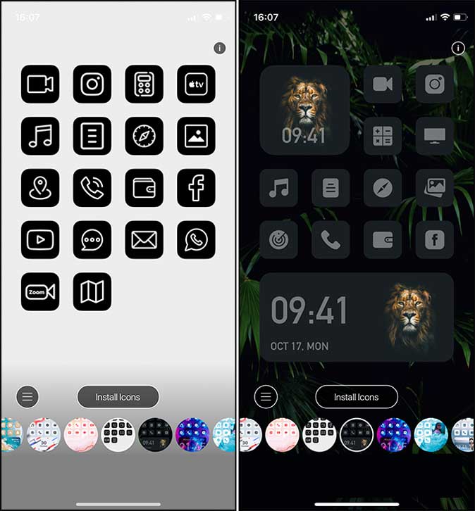 App Icons app to customize the Home Screen on iOS 14