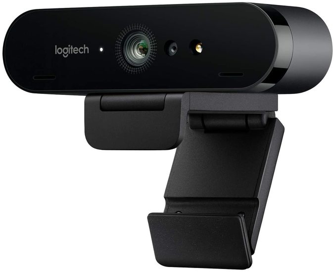 Logitech BRIO webcam with privacy shutter