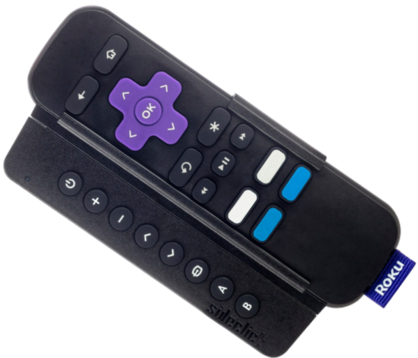 sideclick universal remote for roku