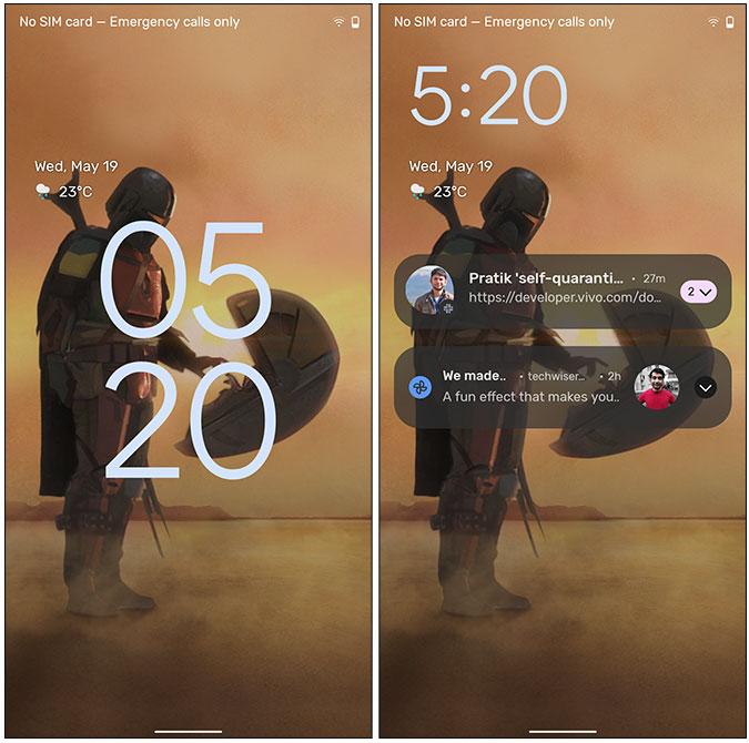 lock screen android 12