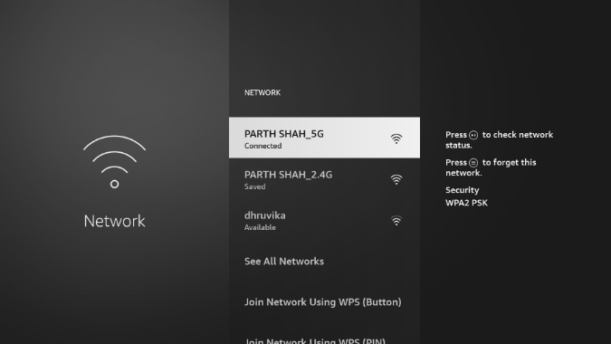 connect to 5.0 Ghz network