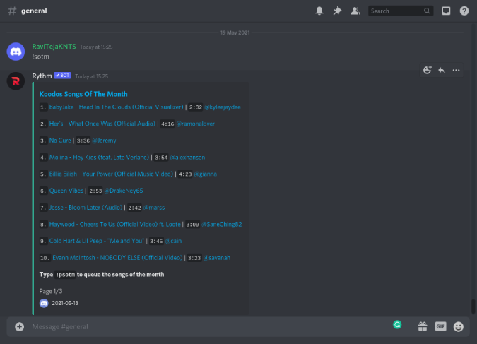 Songs play how discord to chat in How to
