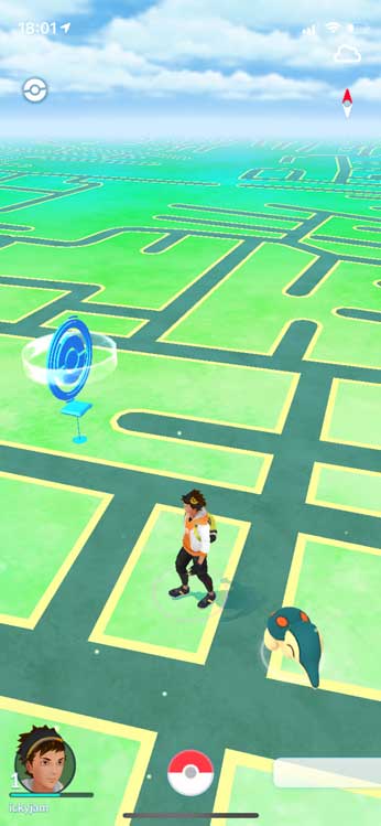 pokemon go- game that makes you walk in real-life