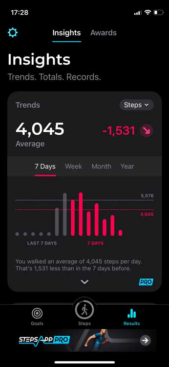 steps app- count steps