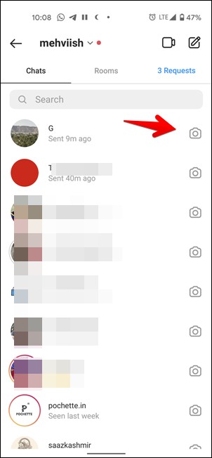 Instagram Disappearing Photo Camera Icon