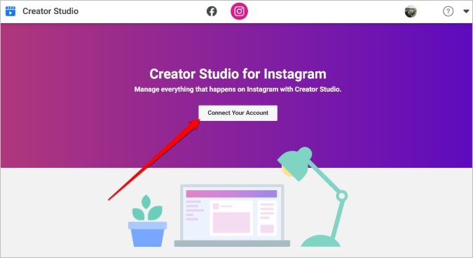 Creator Studio Home Page