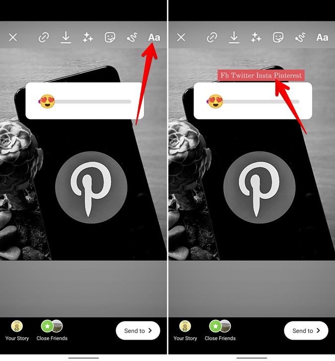 Instagram Poll Add Emoji Slider Values