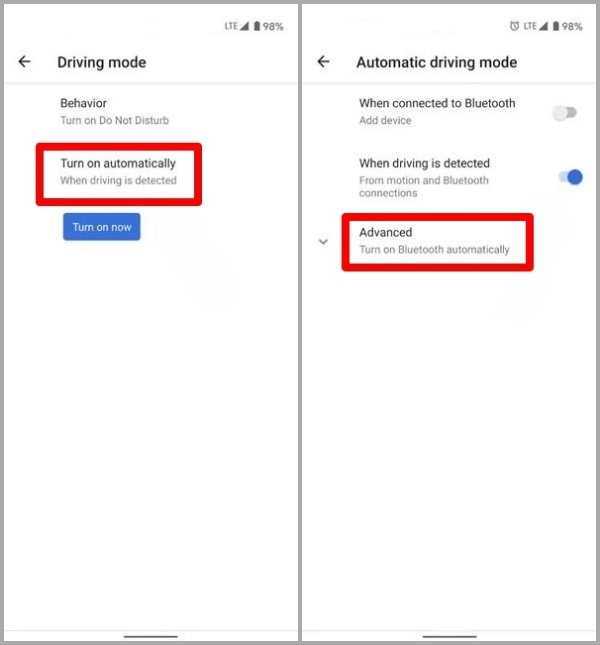 Deshabilitar Activar Bluetooth automáticamente en Android