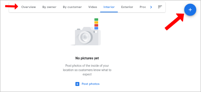 Categorizing photos in Google My Business to show up on Google Maps 