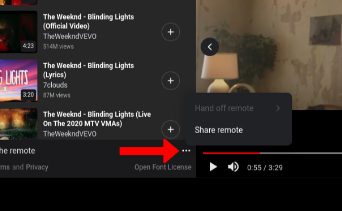 Share the remote on Watch Together on Discord