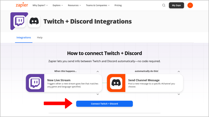 Connecting Twitch and Discord