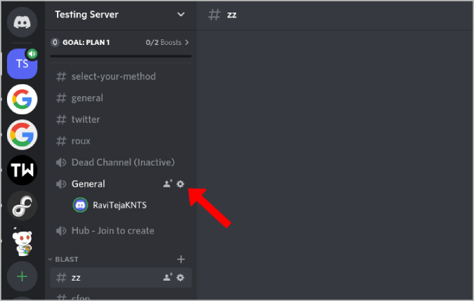 Discord Channel Settings 