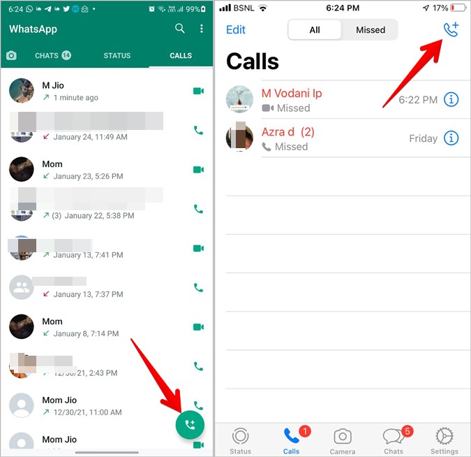 WhatsApp Icons Call