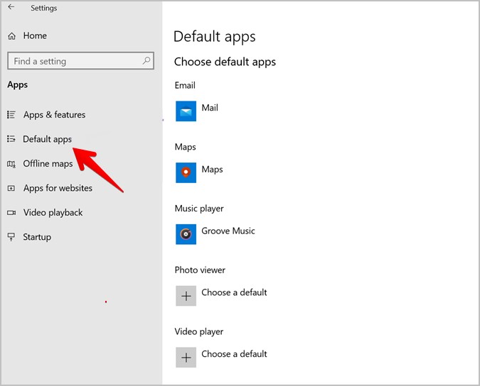 Microsoft Edge Default Browser Windows 10 Default Apps