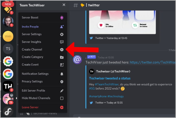 Open private chat discord Connect the