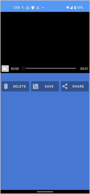 Desenfocar Video Android Guardar