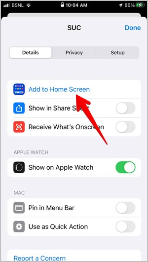 iPhone Silence Unknown Callers Shortcut Home Screen