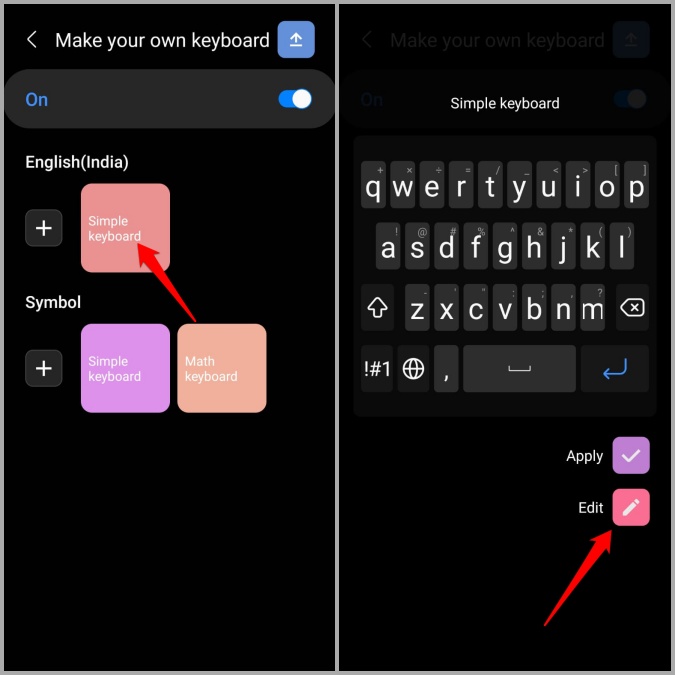 Customize Samsung Keyboard with Keys Cafe App