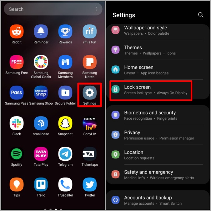 Top 2 Ways to Change Lock Screen and AOD Clock Style on Samsung Galaxy  Phones - TechWiser