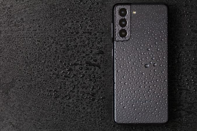 Wet Samsung Phone